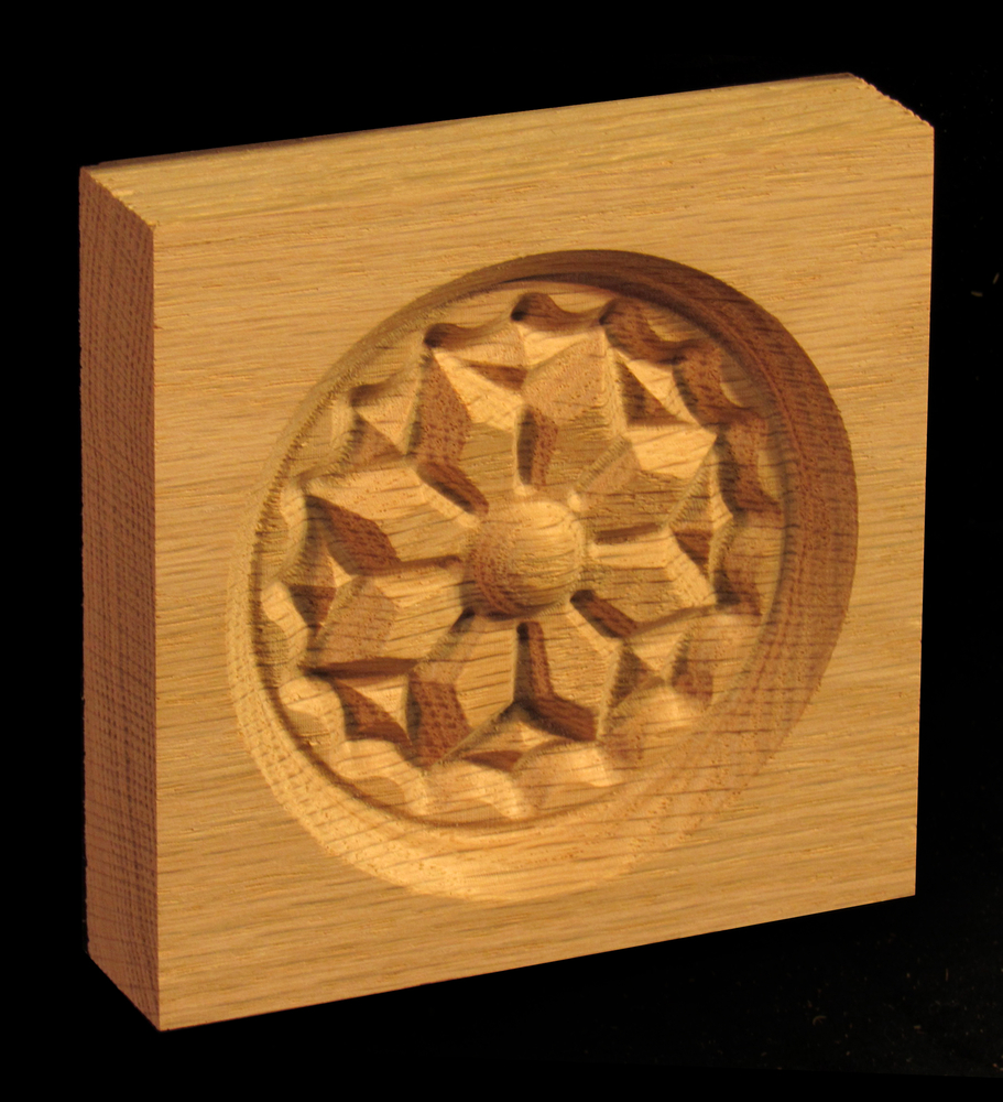 Corner Block - Snowflake