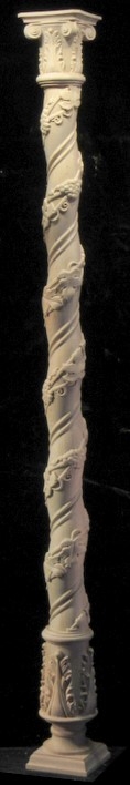 Wine Grapes Column | Columns, Posts,  and Legs