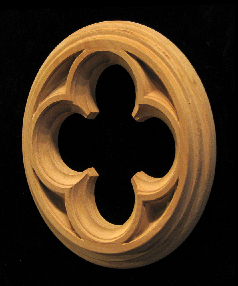 Rosette - Gothic Quatrefoil Pierced