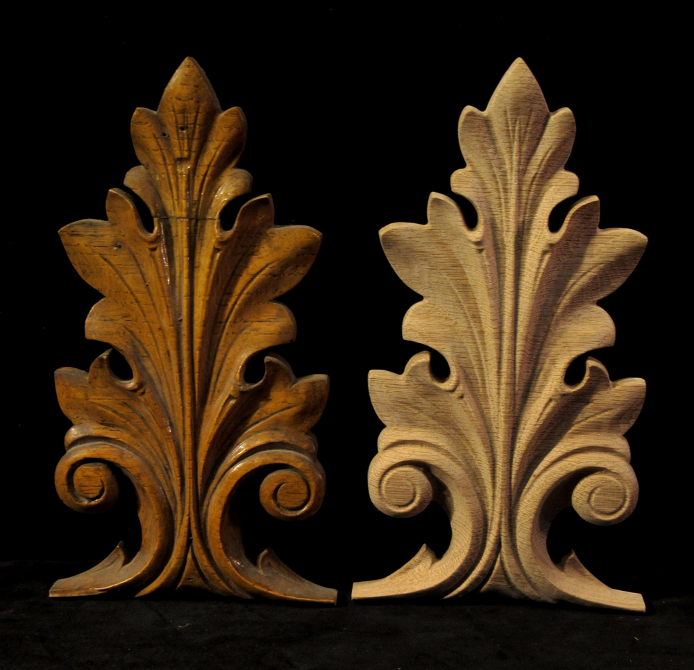 Acanthus Bar Leaves | Reproduction and Restoration Carvings