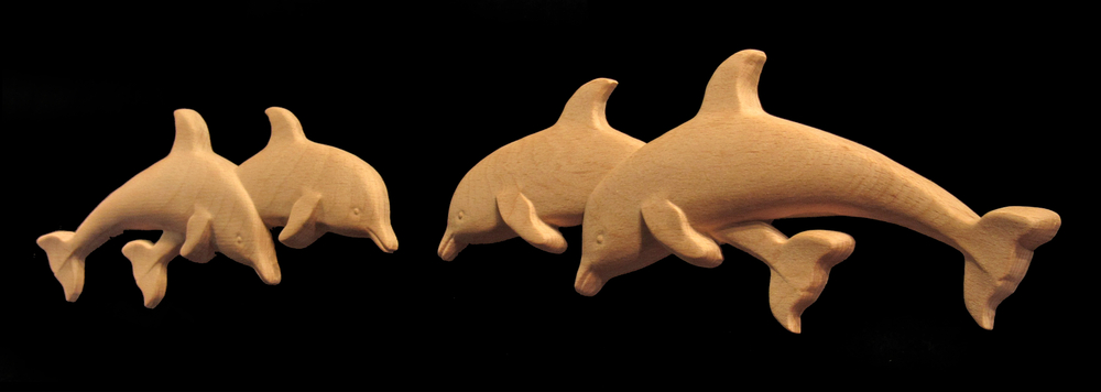 Onlay - Dolphin Pairs Left and Right
