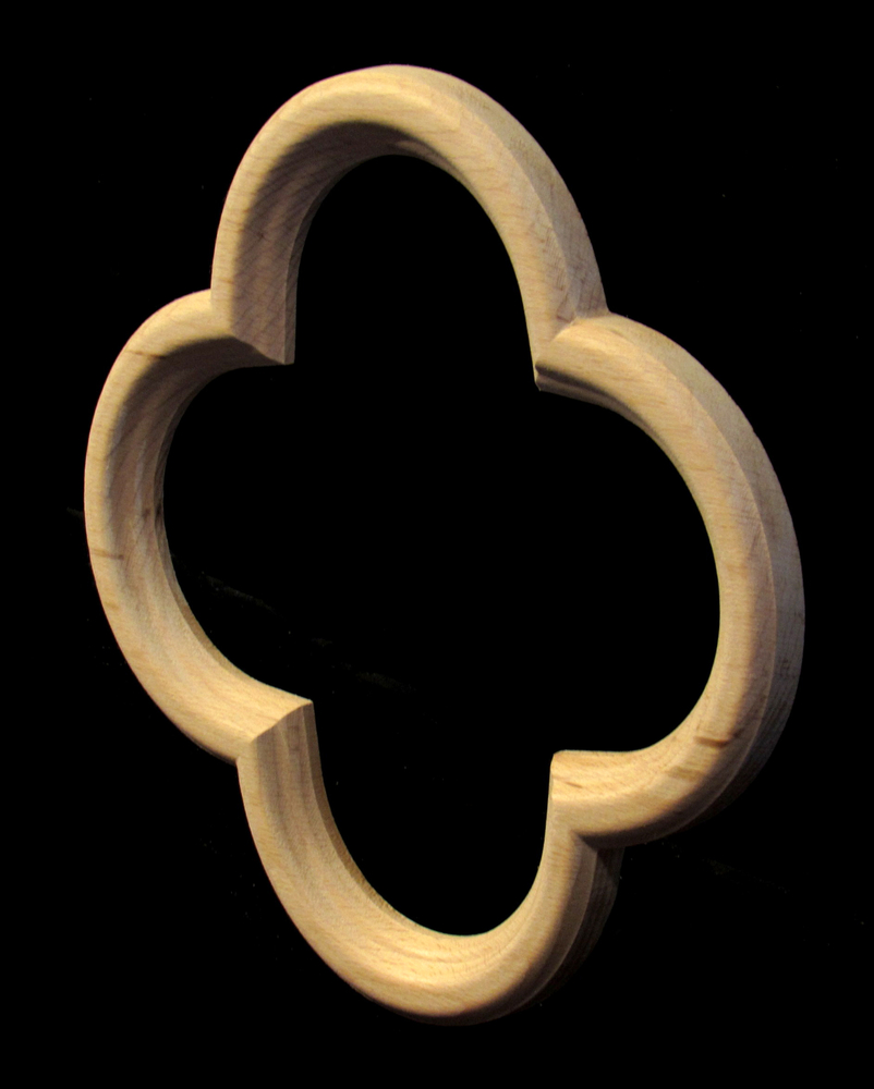 Rosette - Simple Quatrefoil Pierced