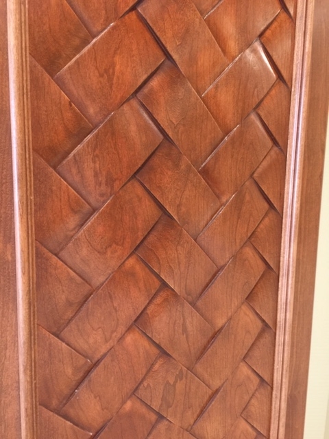 Weave Panels in Large Pilaster