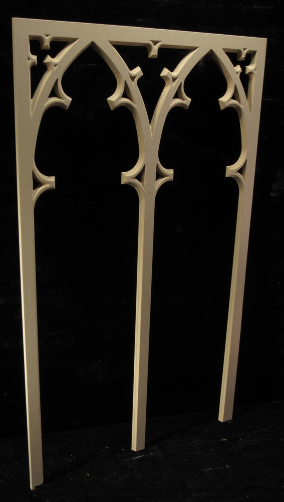 Panel - Gothic Arch Mullion