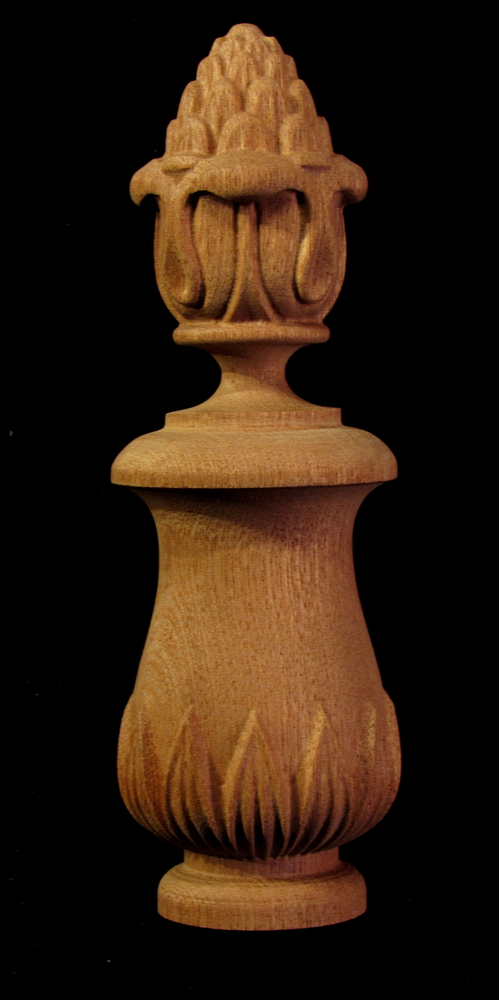 Custom Finial - Acanthus Top | Capitals and Finials