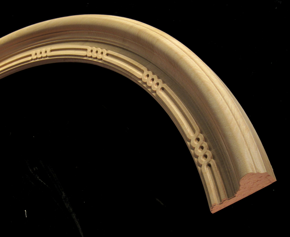 Arched Molding with Rings