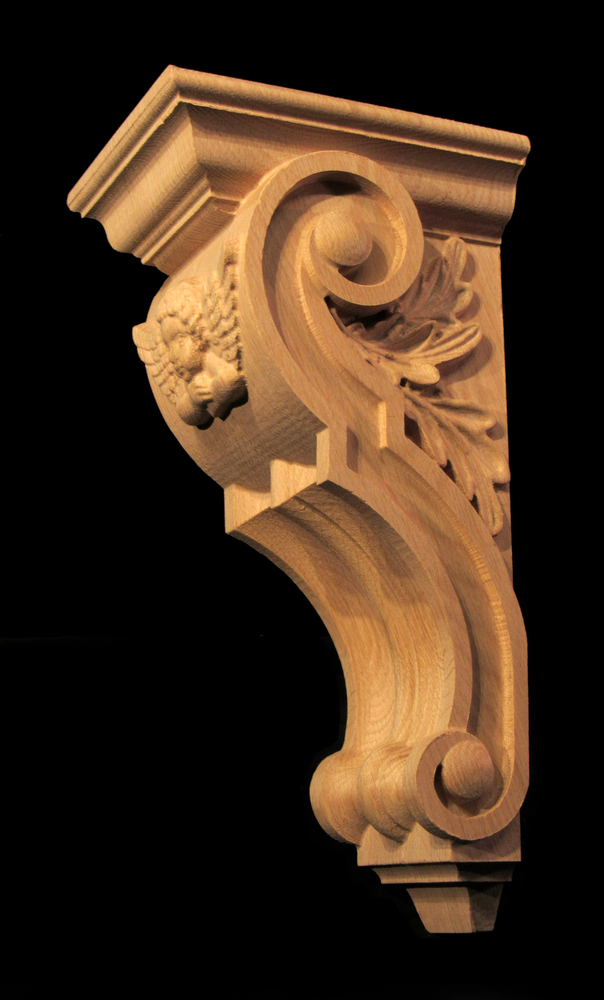 Corbel - Cherub - 5W x 12L x 6D