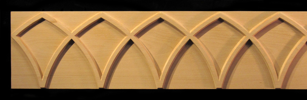 Range Hood Apron Panel - Arches