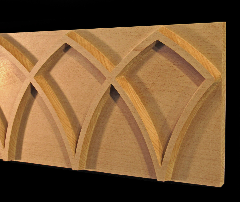 Range Hood Apron Panel - Arches