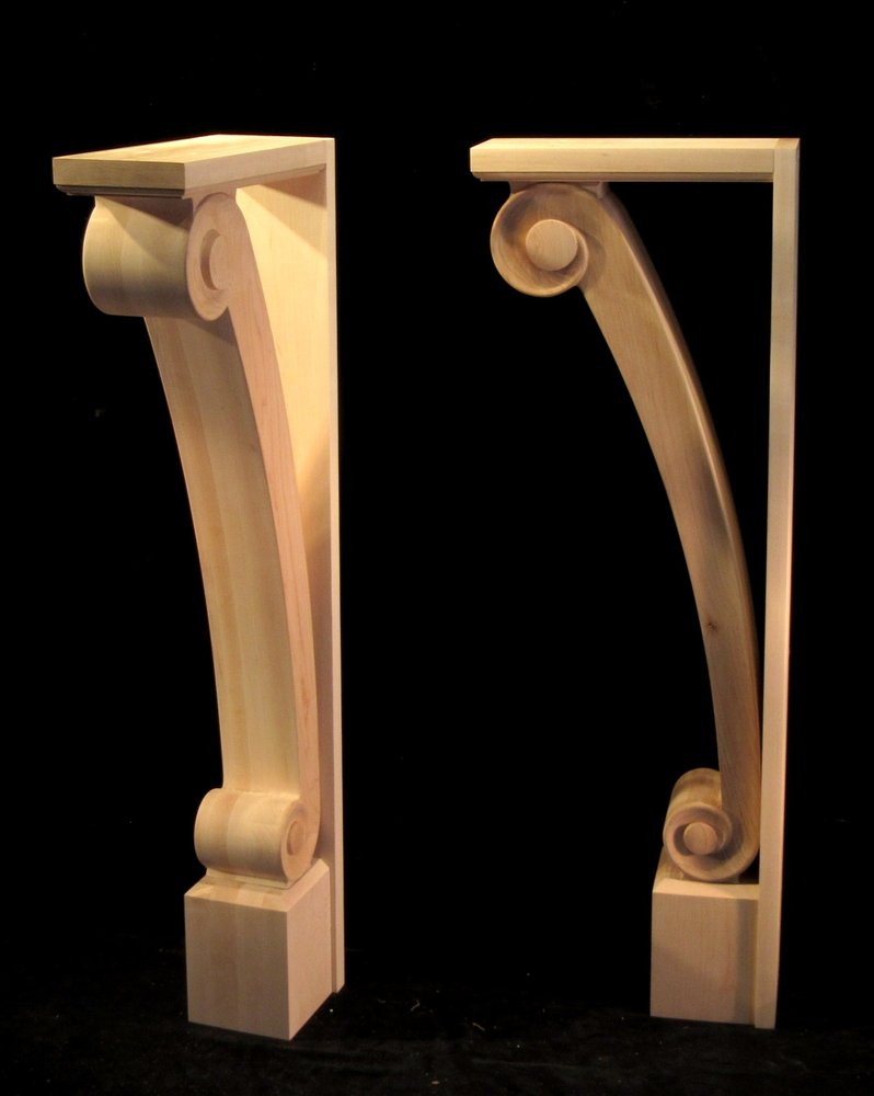 Large Scrolled Brackets | Corbels , Brackets and Plinths