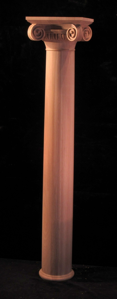 Smooth Column with Scamozzi style Capital | Columns, Legs, Capitals,  Newel Posts and Balusters