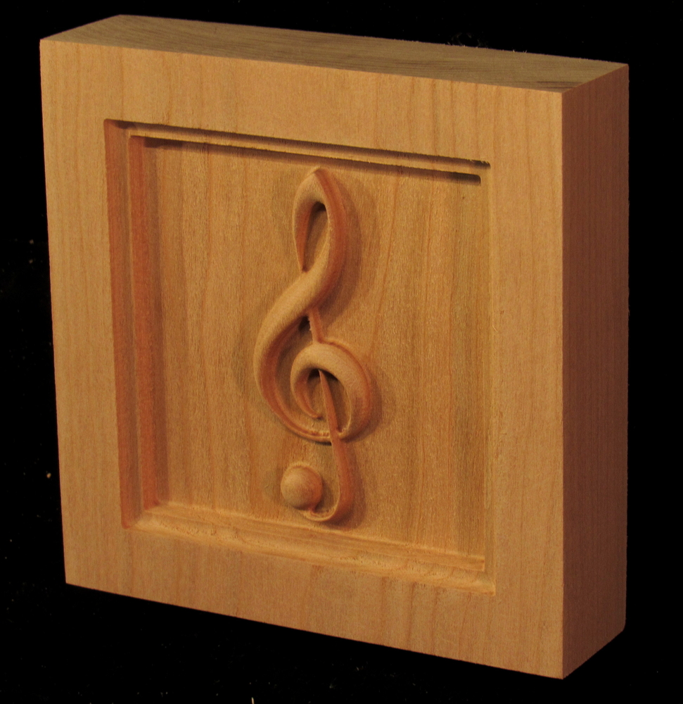 Treble Clef - Musical Note Block