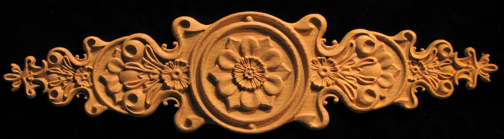 Flower and Filigree - Tapered Onlay | Custom Blocks and Onlays