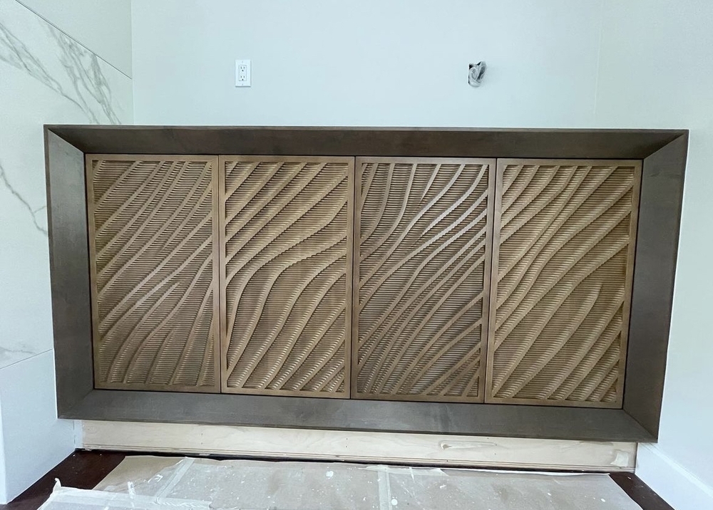 Contemporary Doors - Panel 006 | Custom Carved Panels