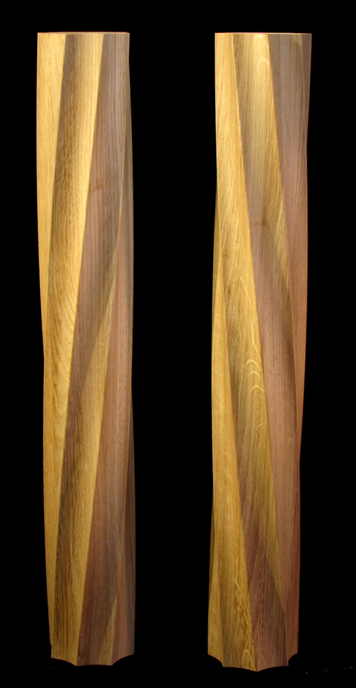 Scalloped Columns with a Twist | Columns, Posts,  and Legs