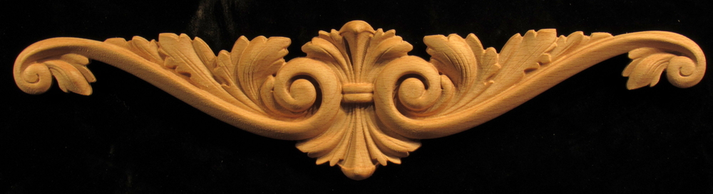 Volute Scroll with Acanthus Accent
