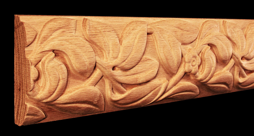 Moulding - Running Floral and Leaves