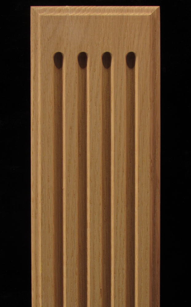Pilaster - Fluted with Profiled Border