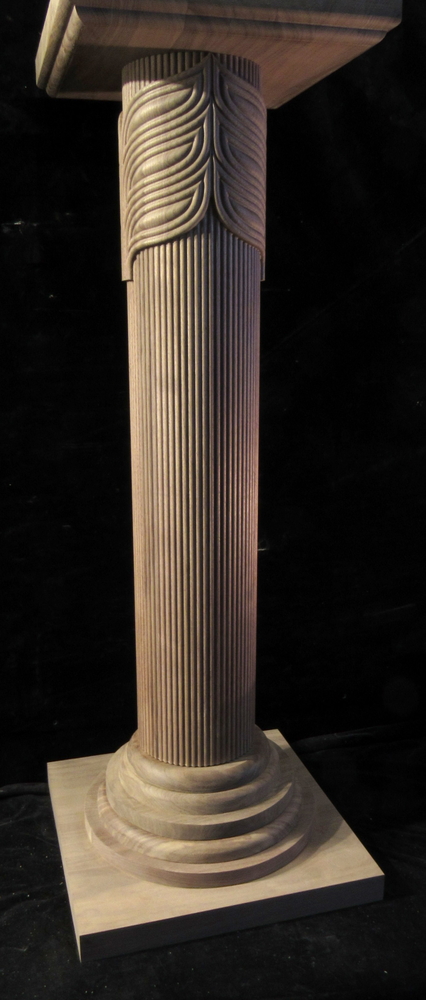Custom Reeded Posts - Flower Stands | Columns, Legs, Capitals,  Newel Posts and Balusters