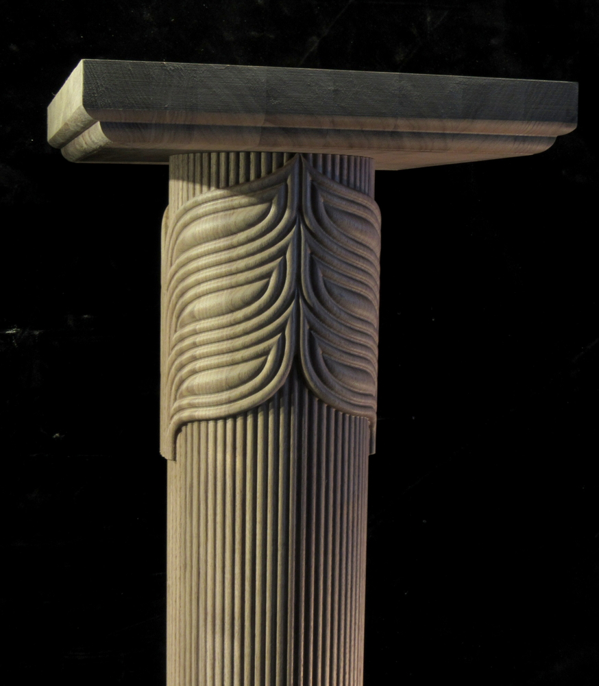 Custom Reeded Posts - Flower Stands