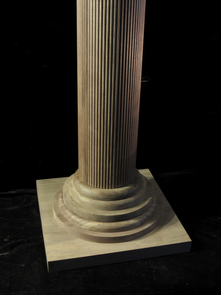 Custom Reeded Posts - Flower Stands