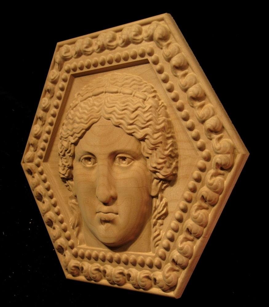 Greek Goddess Hera Medallion