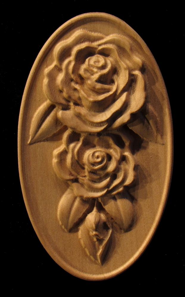 Onlay - Rose Drop Oval