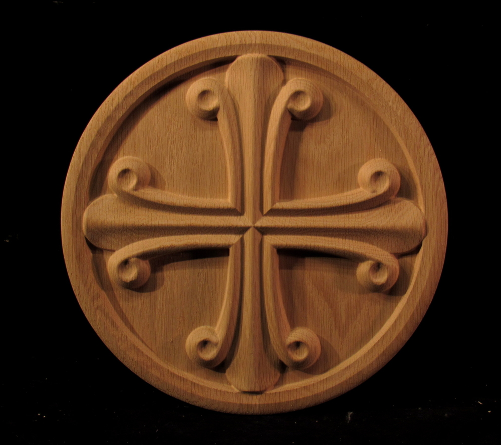 Rosette - Cruciform Coptic Cross