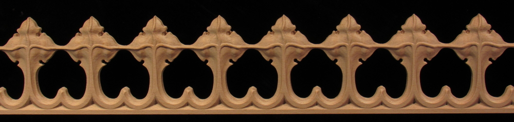 Moulding - Gothic Spire Brattishing / Crocket #2