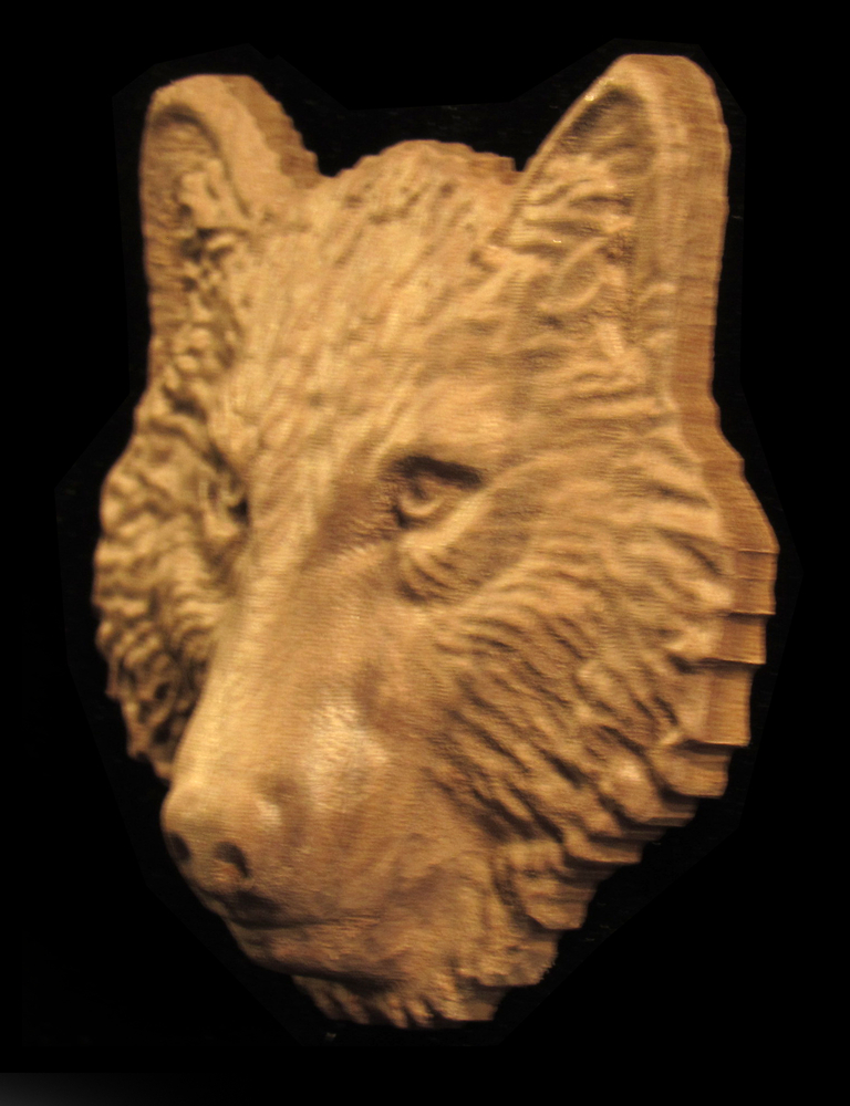 Onlay - Wolf - Closed Mouth