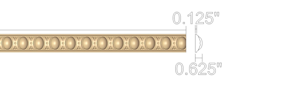 Egg and Dart - MLD-EA1