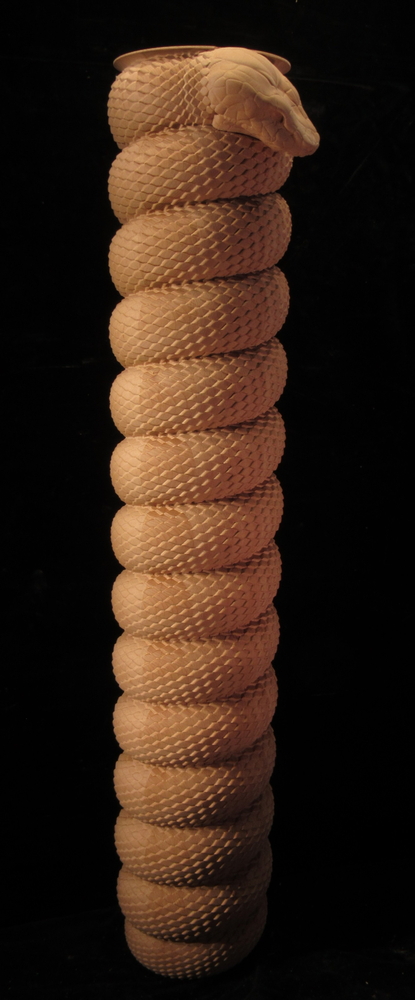 Snake Newel Post | Newel Posts and Balusters