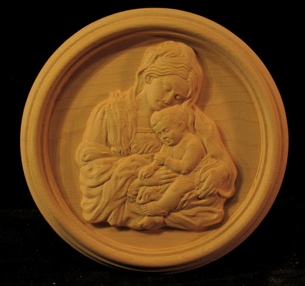 Madonna and Child Medallion | Church and Liturgical Themes