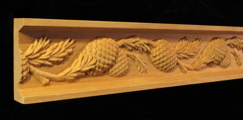 Frieze Moulding - Pine Cones