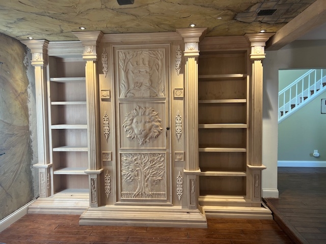 The Lion, the Witch, and the Wardrobe, Narnia Closet PART II | Theater and Movie Set Carvings