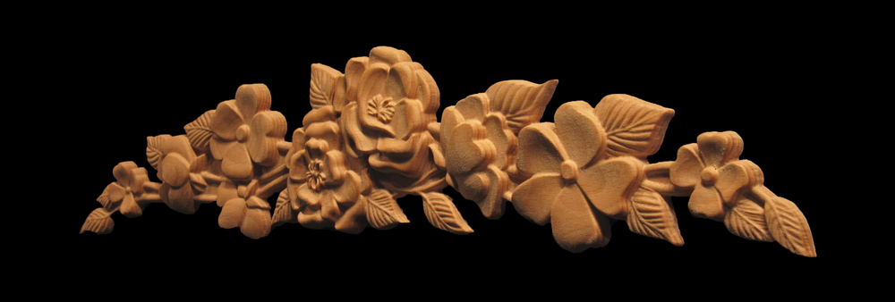 Floral Scrolled Onlay