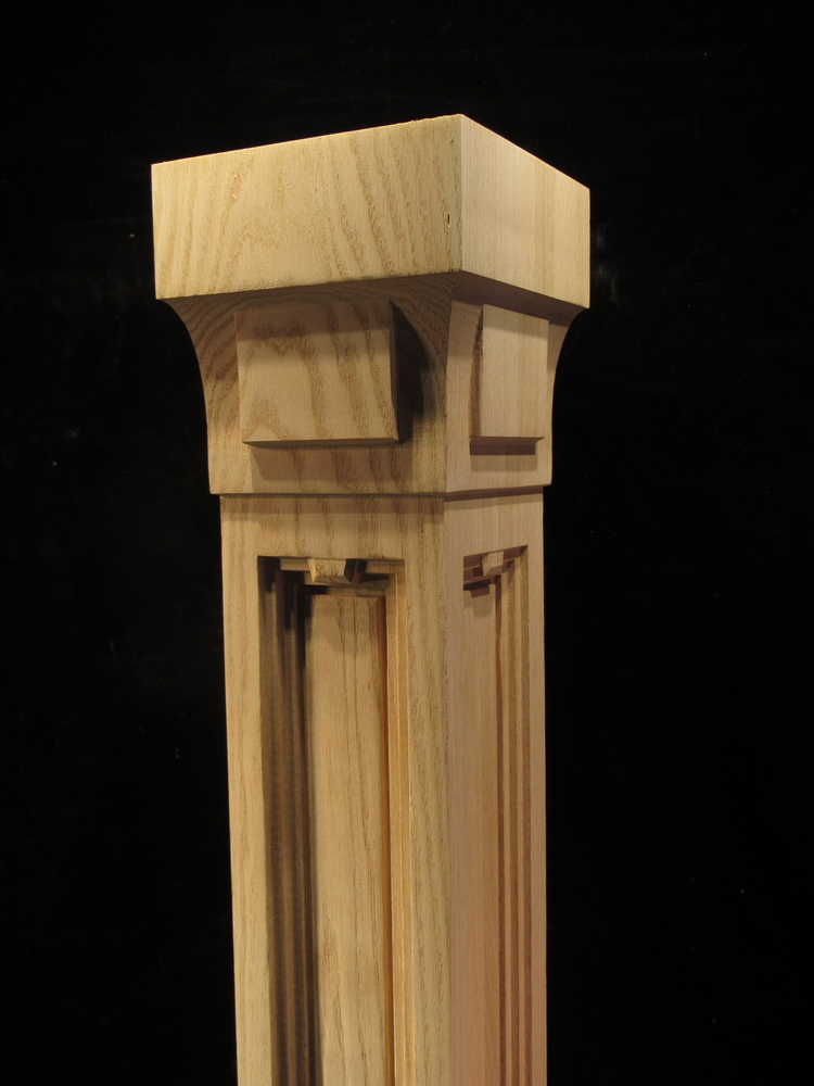 Deco Post with Custom Bottom