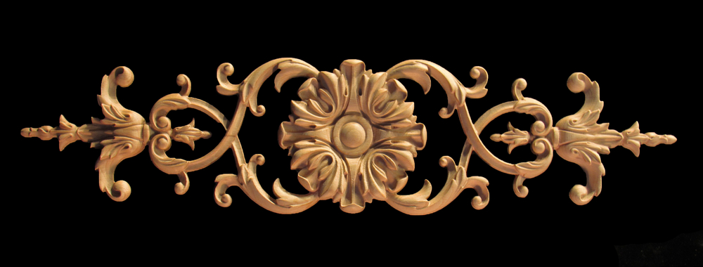 Acanthus Rosette Scroll | Custom Blocks and Onlays
