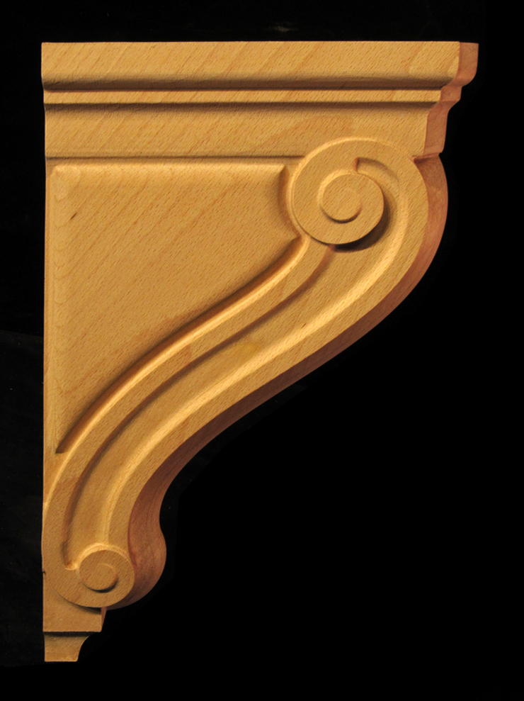 Custom Volute Corbel
