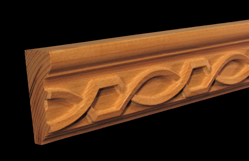Arches and Points Weave Moulding - LO3