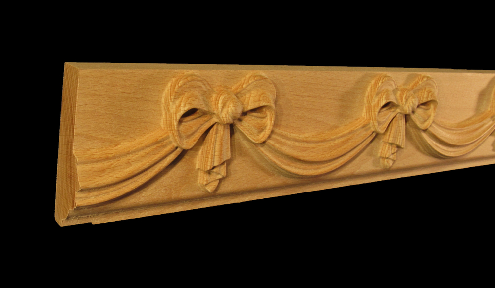 Ribbon and Swag Moulding - RB3