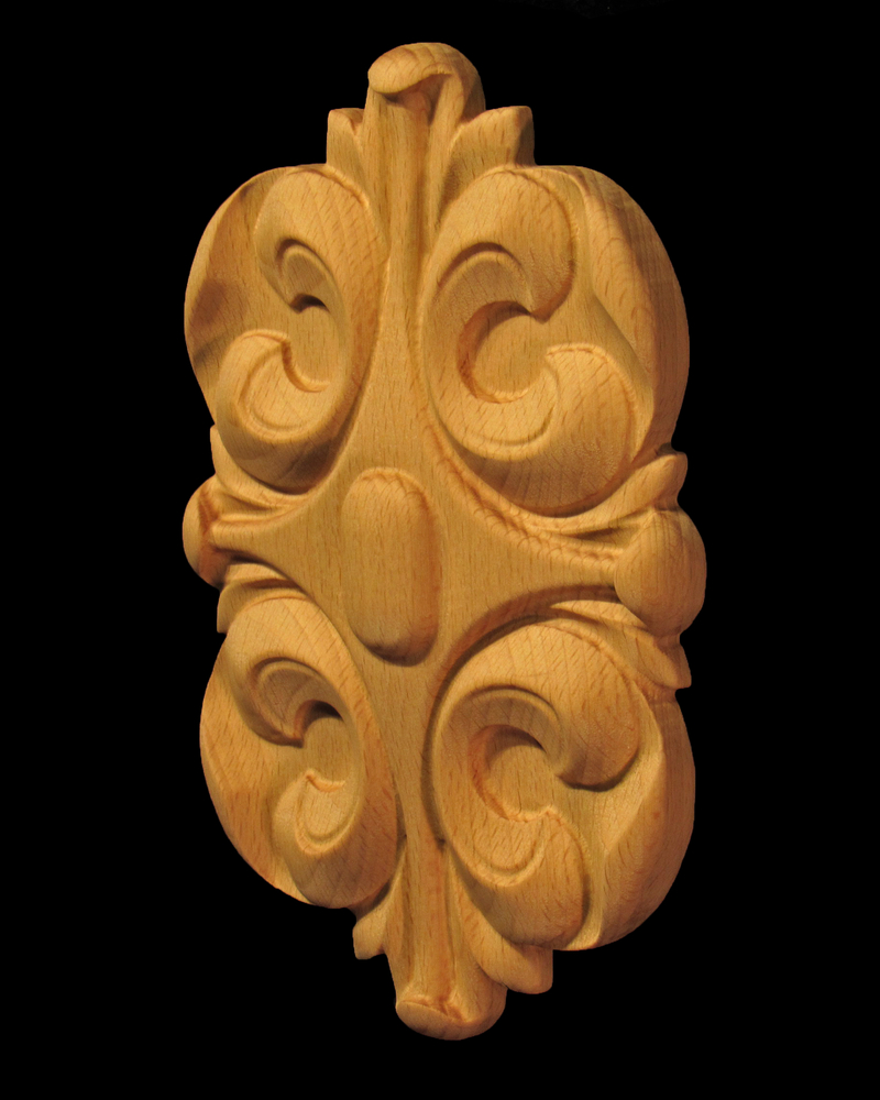 Acanthus Oval Rosette - ROS-AO2