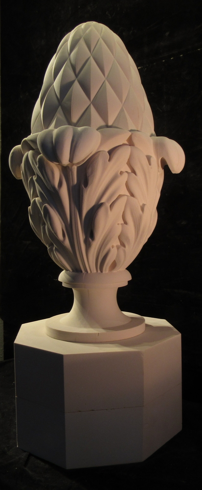 Custom Pineapple Finial - Classical