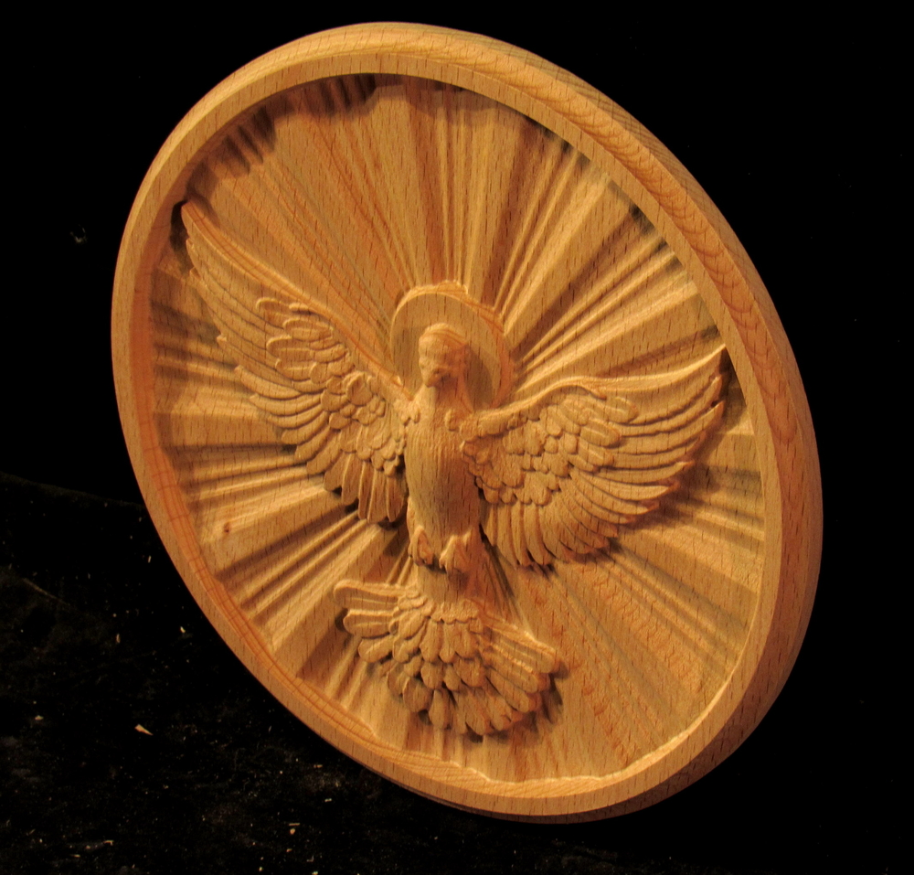 Medallion - Holy Spirit and Rays