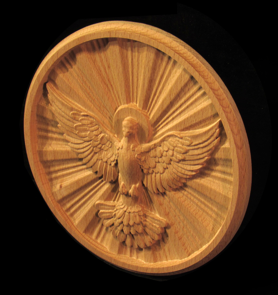 Medallion - Holy Spirit and Rays