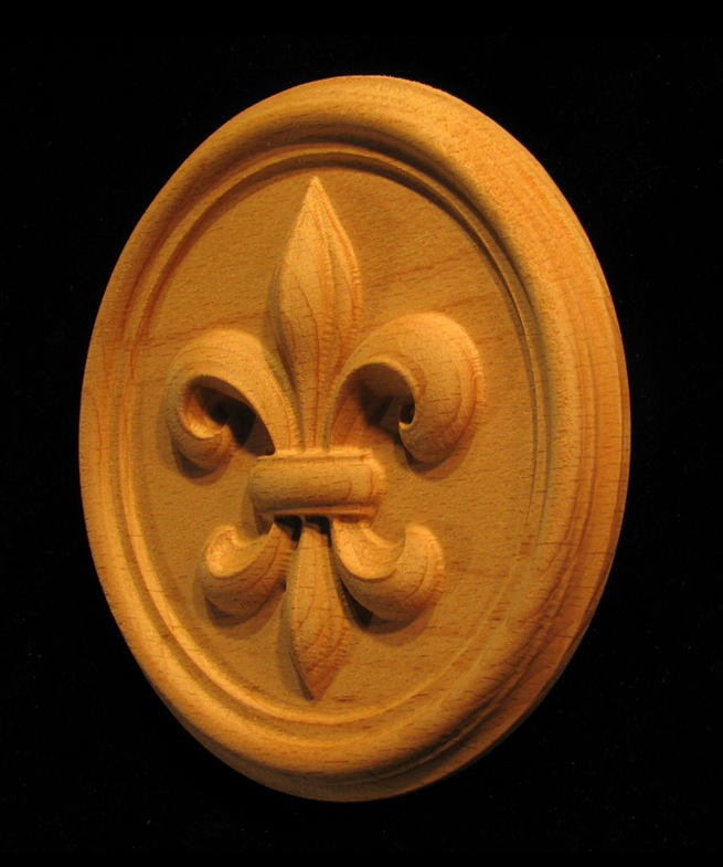 Medallion- Fleur de Lis #3