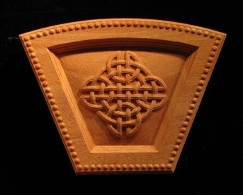 Image Keystone - Celtic Knot Arched