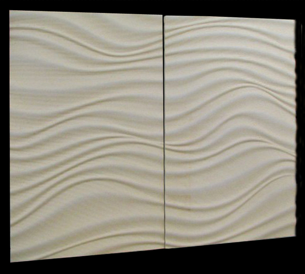 Image Carved Cecorative Panel - Water Flow