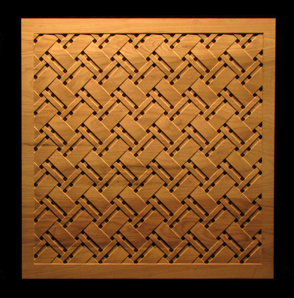 Image Tartan Weave Panel