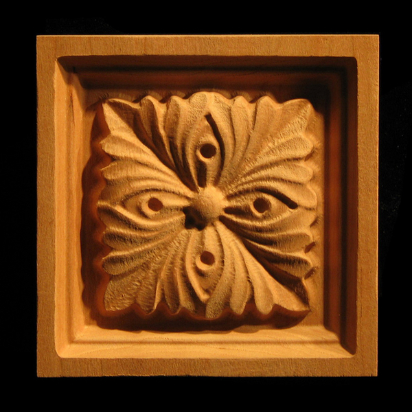 Image Corner Block - Four Leaves